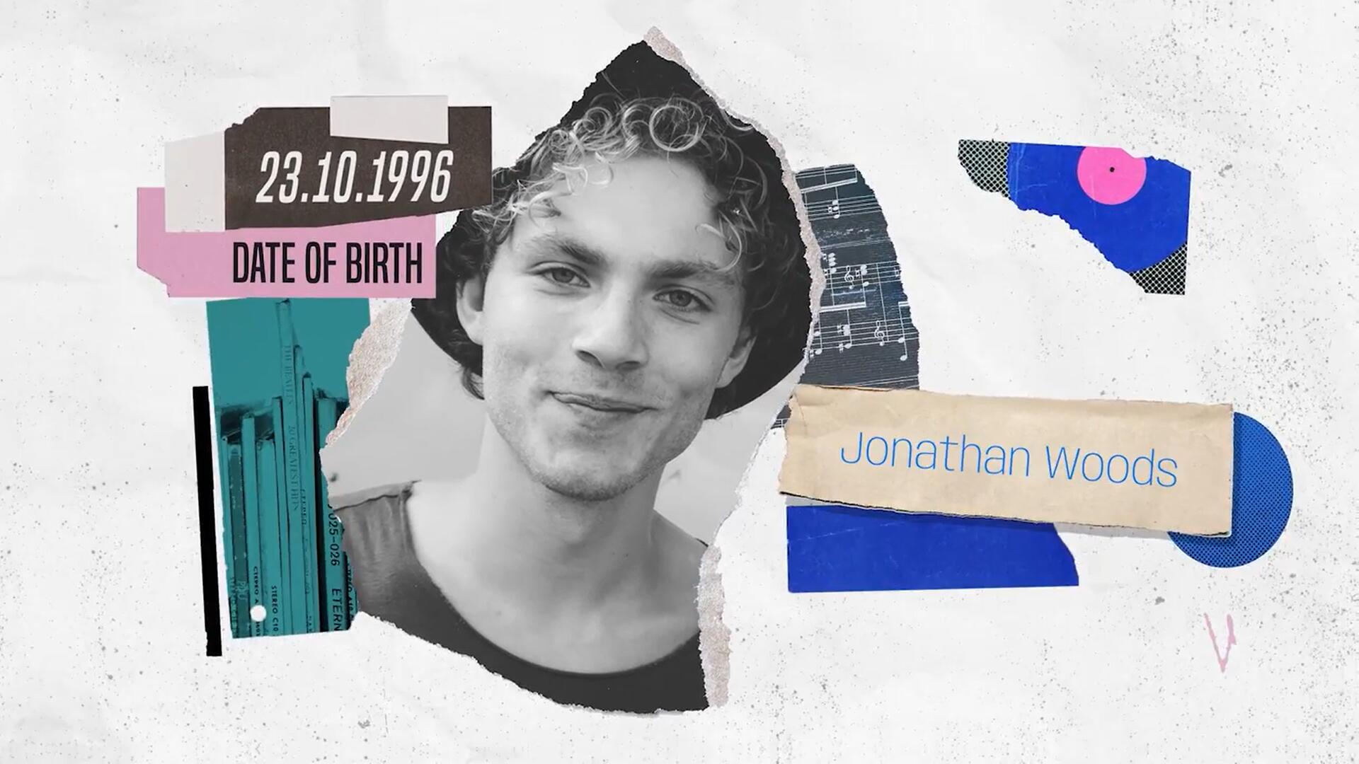 PR模板：潮流朝气撕纸风格团队成员公司员工人物介绍 . sucaiwan.com