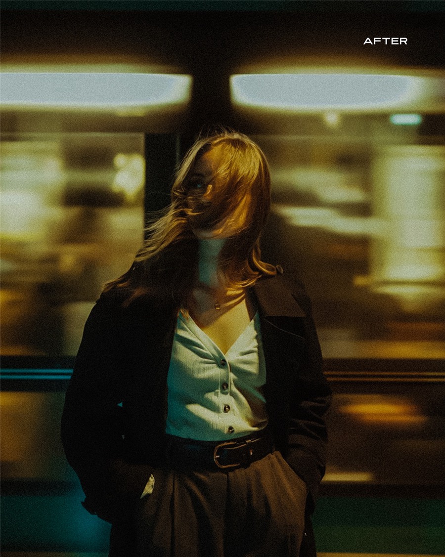 18个弱光情绪柯达胶片模拟电影感夜间人像摄影LR调色预设+PS发光动作 Dailycine – Film Emulation Collection . sucaiwan.com