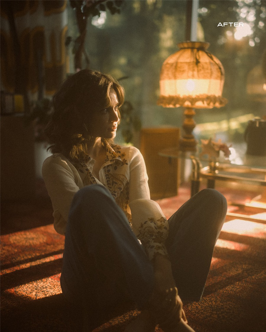 18个弱光情绪柯达胶片模拟电影感夜间人像摄影LR调色预设+PS发光动作 Dailycine – Film Emulation Collection . sucaiwan.com