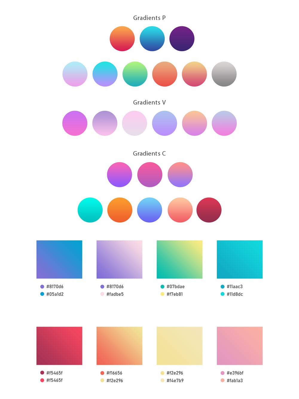 1000+PSAI高级渐变色卡预设合集 设计素材 sucaiwan.com