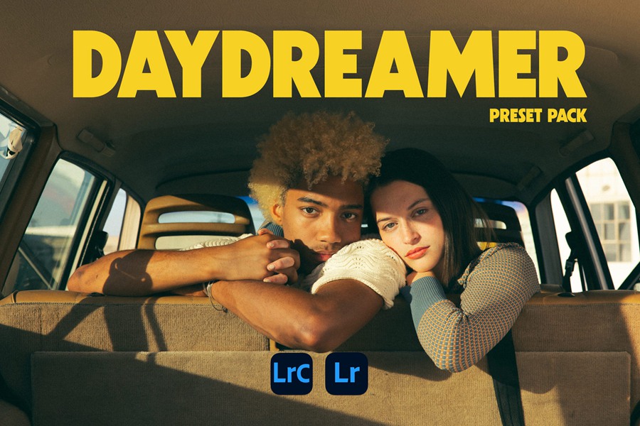 白日梦想家35MM胶片情绪美学怀旧电影暖色调人像摄影LR预设 Phil Chester - DAYDREAMER Lightroom + ACR Presets . sucaiwan.com