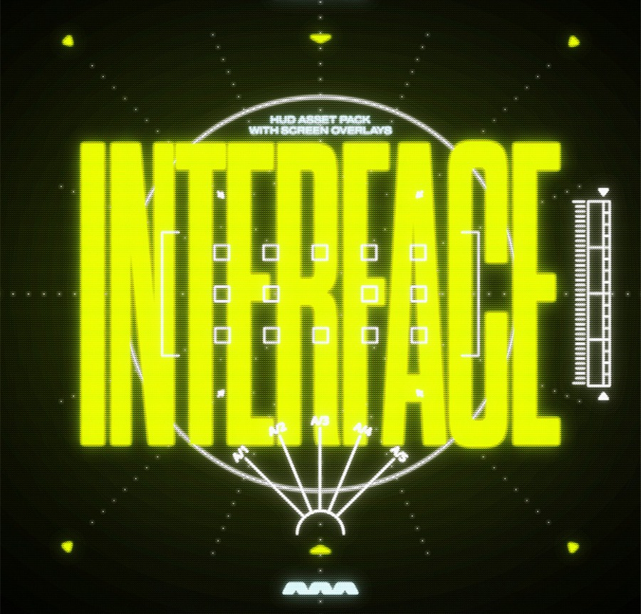 赛博朋克像素CRT老式模拟屏幕文本标题效果AI矢量排版设计元素套装 Interface by StudioAAA . 第1张-素材湾丨精选海外优质设计素材资源 赛博朋克像素CRT老式模拟屏幕文本标题效果AI矢量排版设计元素套装 Interface by StudioAAA . sucaiwan.com