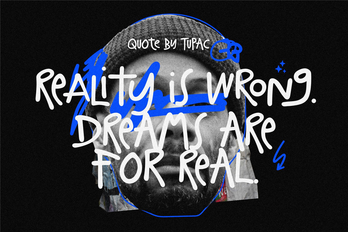 英文字体：趣味大胆城市街头喷雾服饰文化刷漆标记涂鸦英文字体 Laugh Together - Spray Tagging 设计素材 sucaiwan.com