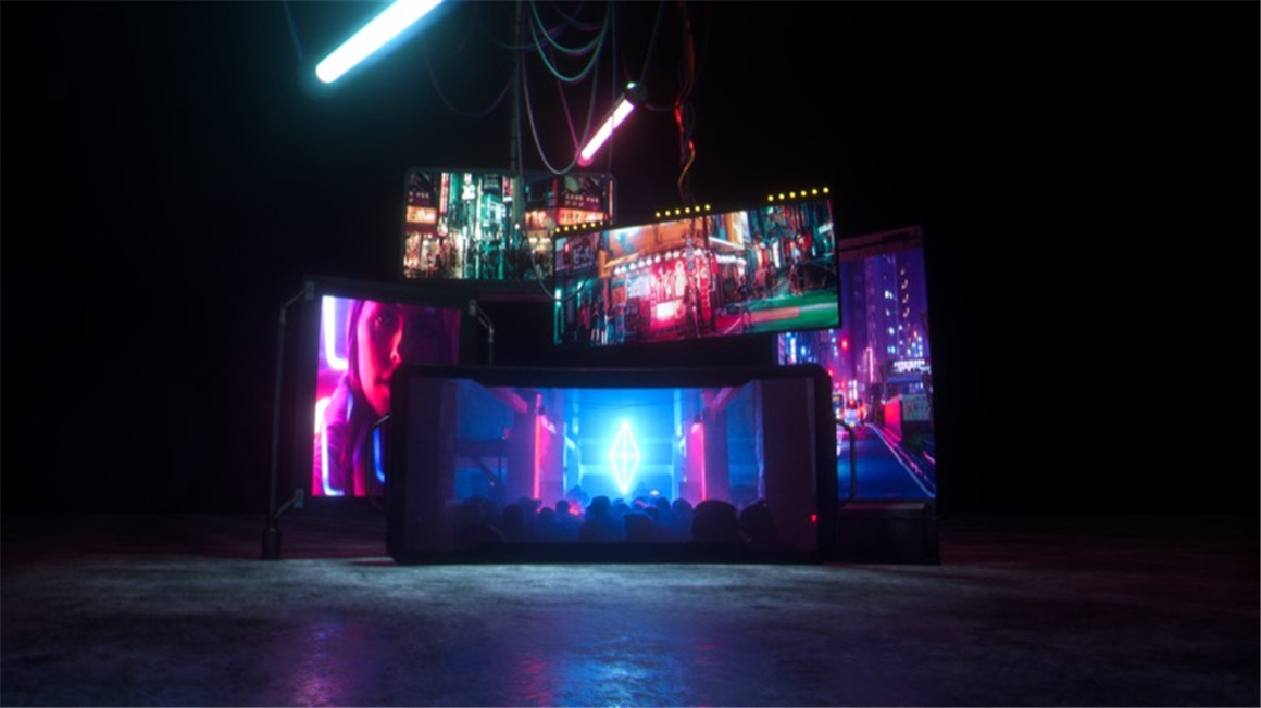 MotionVFX – Cyberpunk Model Pack 37款未来科幻赛博朋克MO2场景动画模型工具包 . sucaiwan.com