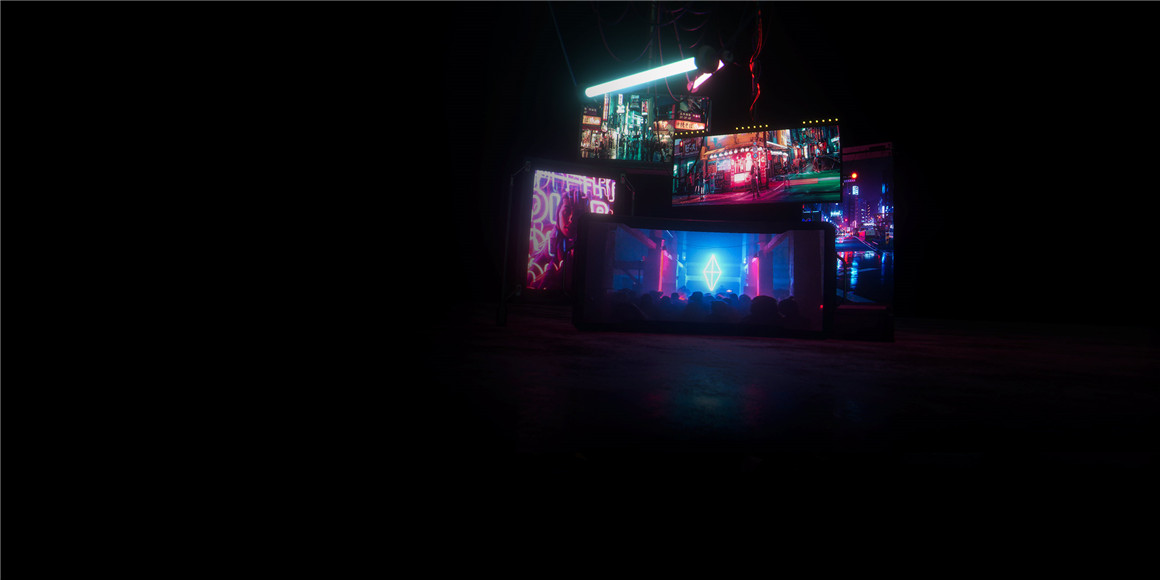 MotionVFX – Cyberpunk Model Pack 37款未来科幻赛博朋克MO2场景动画模型工具包 . sucaiwan.com