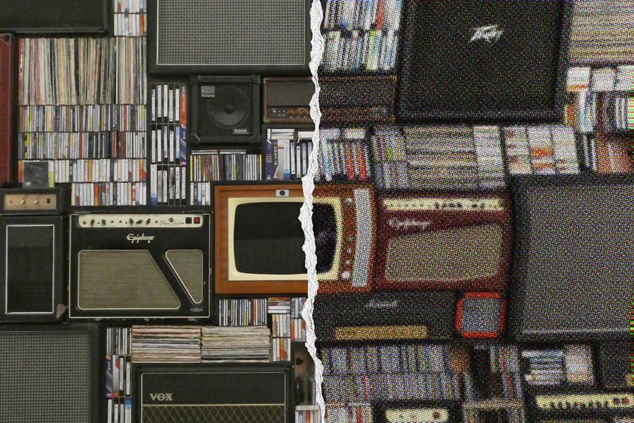 一键式真实复古颗粒感噪点照片效果PS动作预设 Retropress-Vintage-Photo-Effect 插件预设 sucaiwan.com