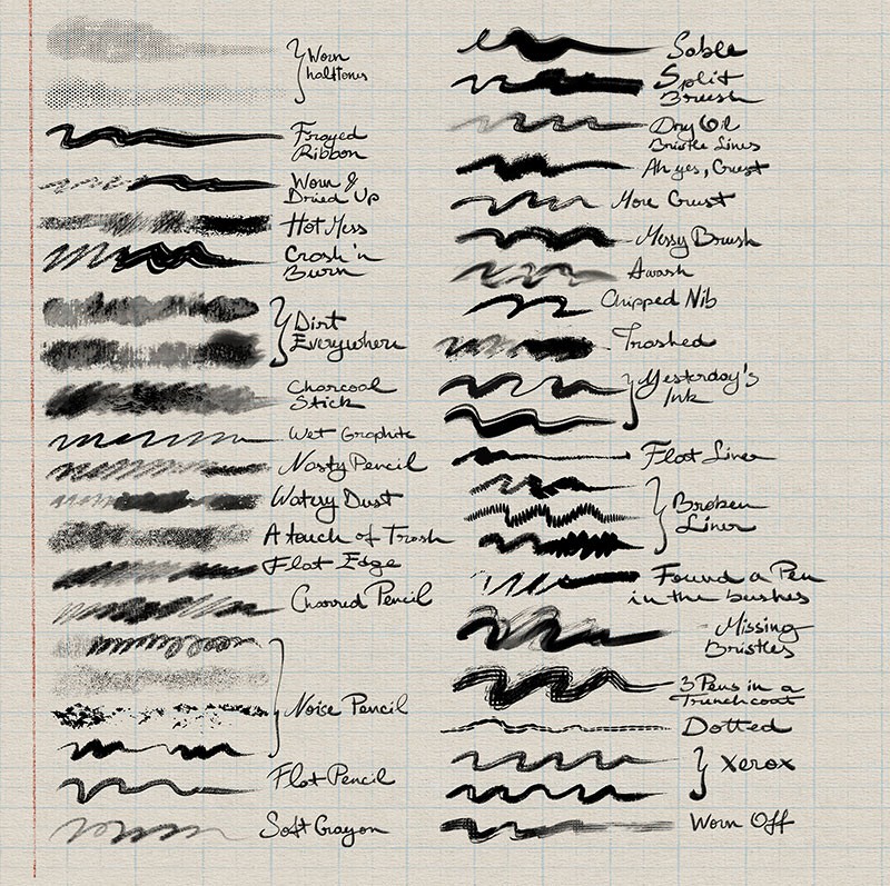 100个国潮水彩效果Procreate笔刷套装 笔刷资源 第3张-素材湾丨精选海外优质设计素材资源 100个国潮水彩效果Procreate笔刷套装 笔刷资源 sucaiwan.com