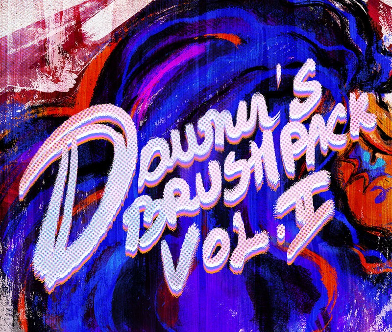 100个国潮水彩效果Procreate笔刷套装 笔刷资源 第5张-素材湾丨精选海外优质设计素材资源 100个国潮水彩效果Procreate笔刷套装 笔刷资源 sucaiwan.com