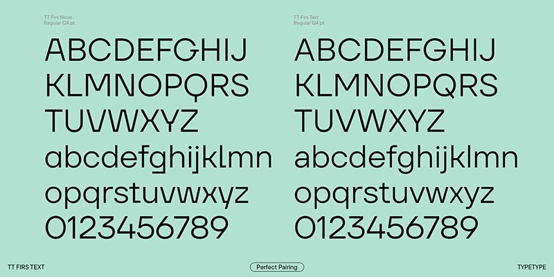 TT Firs Text现代感英文字体完整版 设计素材 sucaiwan.com