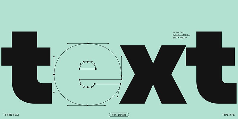 TT Firs Text现代感英文字体完整版 设计素材 sucaiwan.com