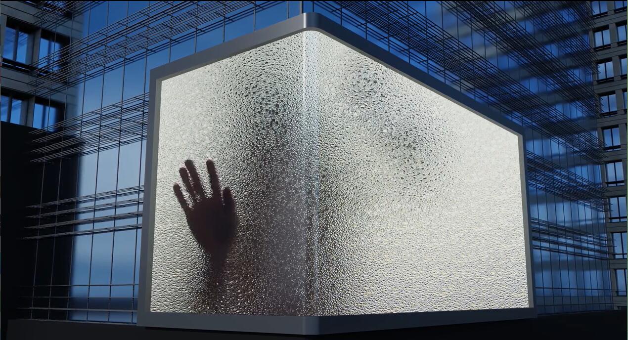 AE模板：10个逼真城市3D弯曲街角广告屏场景效果包 . sucaiwan.com