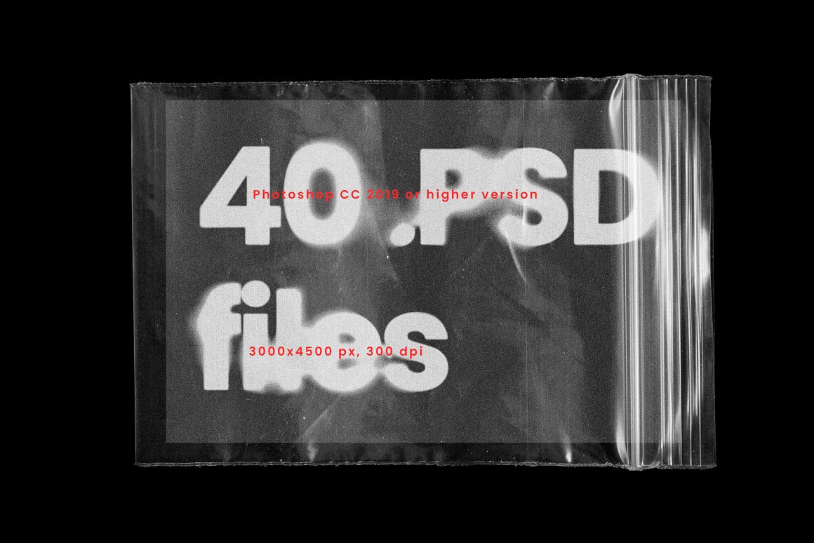 Inartflow 40个抽象艺术酸性墨迹故障置换扭曲类型失真海报PSD样机模板 样机素材 sucaiwan.com