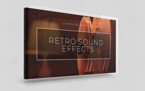 音效素材：Vamify 复古VLOG片头老式真实留声机磁带VHS效果包 Retro Sound Effects