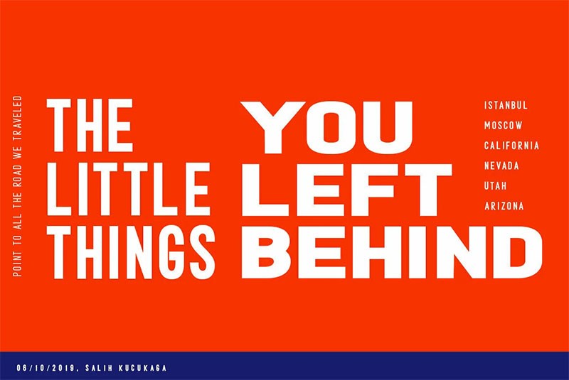 Metafora现代无衬线英文字体 设计素材 sucaiwan.com