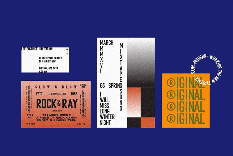 Metafora现代无衬线英文字体 设计素材 sucaiwan.com