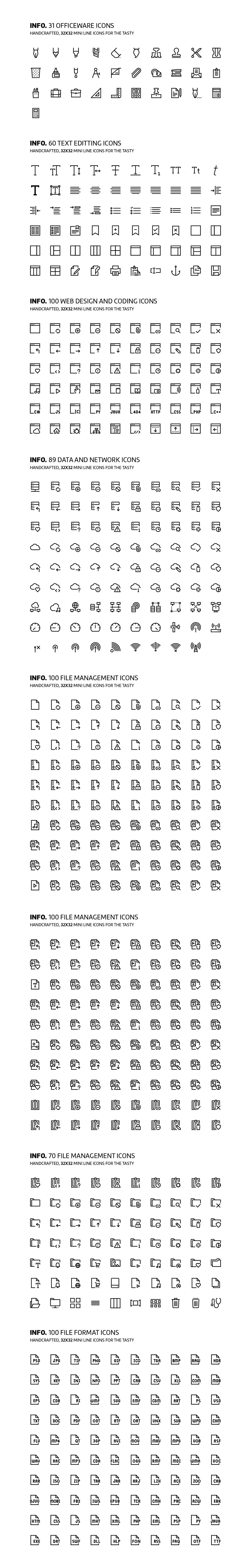 2700+精美矢量线条图标素材库 图标素材 sucaiwan.com