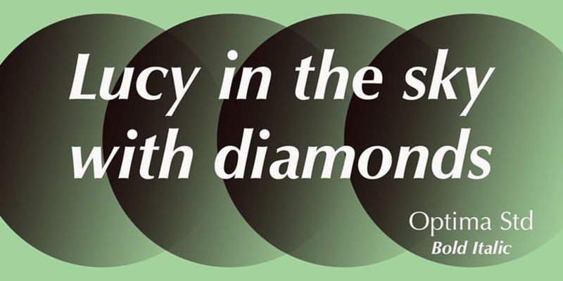 Optima时尚大牌英文字体完整版 设计素材 sucaiwan.com