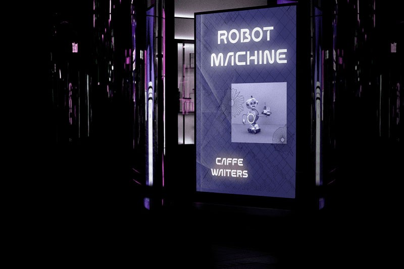 Project 9 未来科技感英文字体 设计素材 sucaiwan.com