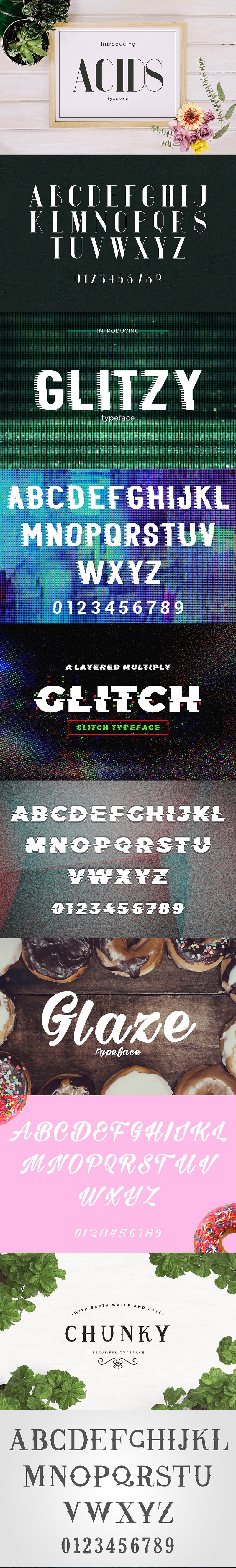 27款极具创意的英文字体 设计素材 sucaiwan.com