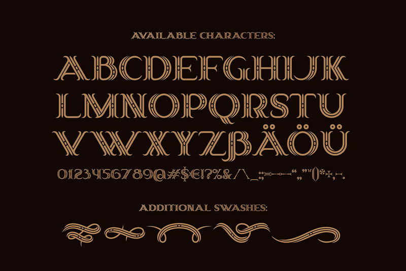 10款奇幻风格英文字体合集 设计素材 第6张-素材湾丨精选海外优质设计素材资源 10款奇幻风格英文字体合集 设计素材 sucaiwan.com