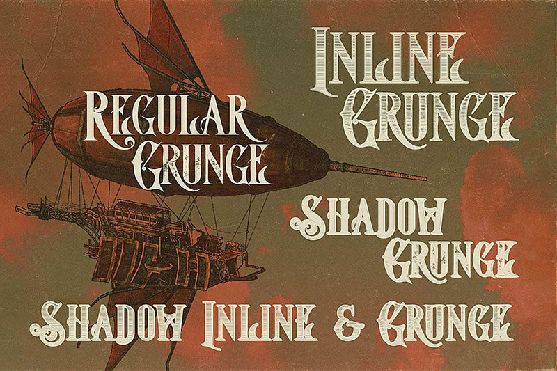 10款奇幻风格英文字体合集 设计素材 第15张-素材湾丨精选海外优质设计素材资源 10款奇幻风格英文字体合集 设计素材 sucaiwan.com