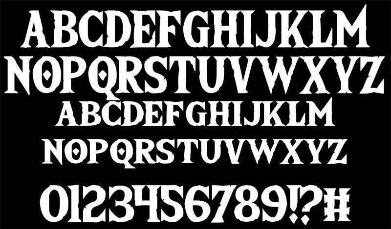 10款奇幻风格英文字体合集 设计素材 第20张-素材湾丨精选海外优质设计素材资源 10款奇幻风格英文字体合集 设计素材 sucaiwan.com