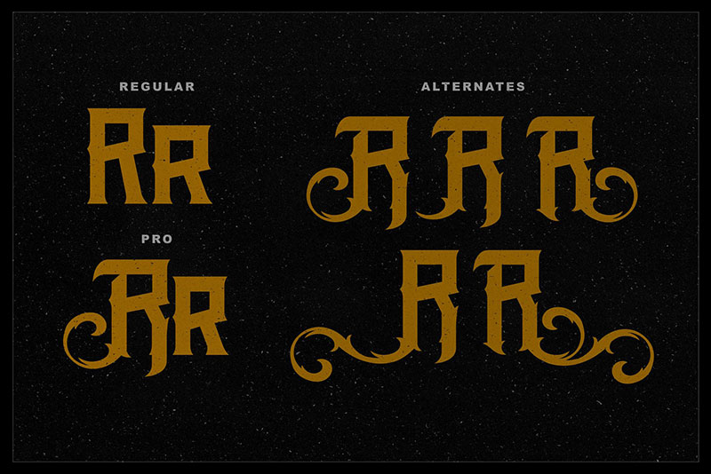 10款奇幻风格英文字体合集 设计素材 第22张-素材湾丨精选海外优质设计素材资源 10款奇幻风格英文字体合集 设计素材 sucaiwan.com