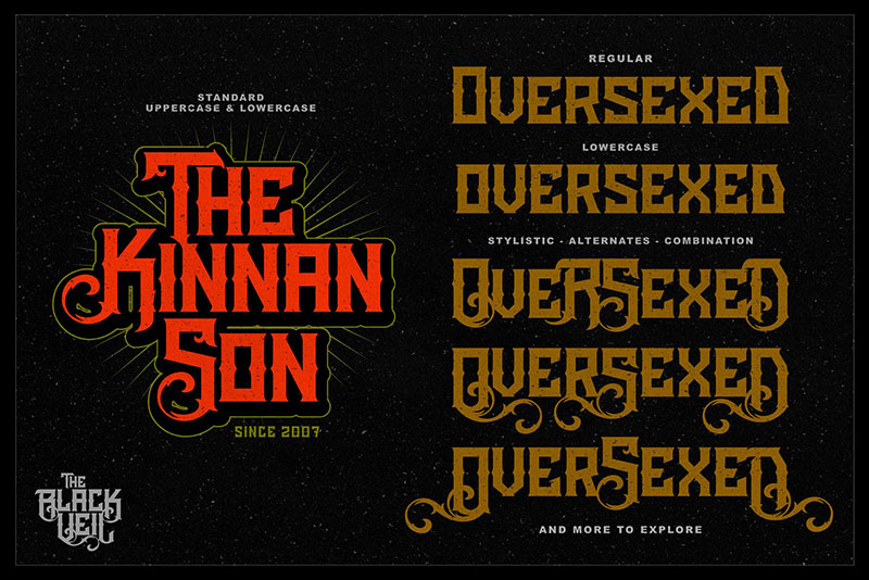 10款奇幻风格英文字体合集 设计素材 第23张-素材湾丨精选海外优质设计素材资源 10款奇幻风格英文字体合集 设计素材 sucaiwan.com