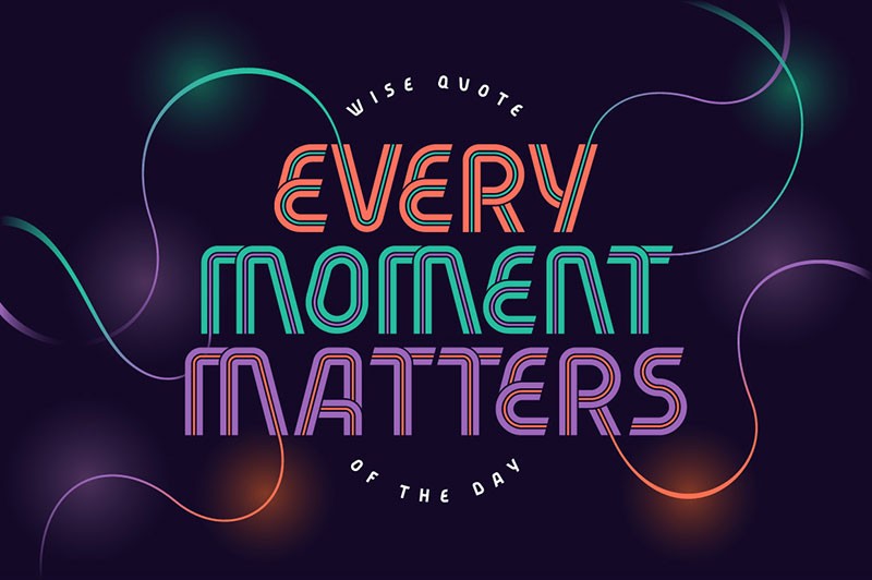 Fiver现代装饰英文字体 设计素材 sucaiwan.com