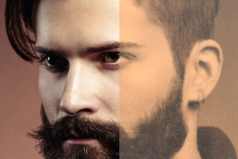 欧美复古老照片效果PS图层样式 插件预设 sucaiwan.com