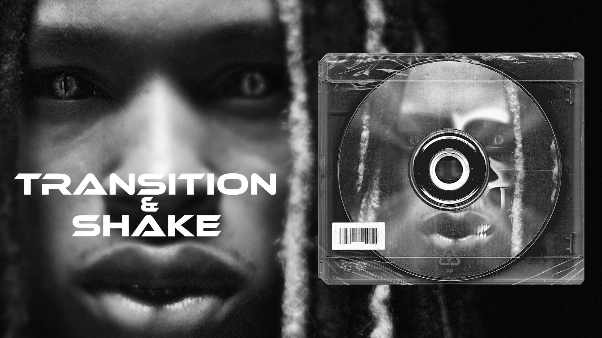 PR模板+预设：嘻哈说唱音乐MV迷幻闪白过渡摇晃视觉效果时间线模板预设 . sucaiwan.com