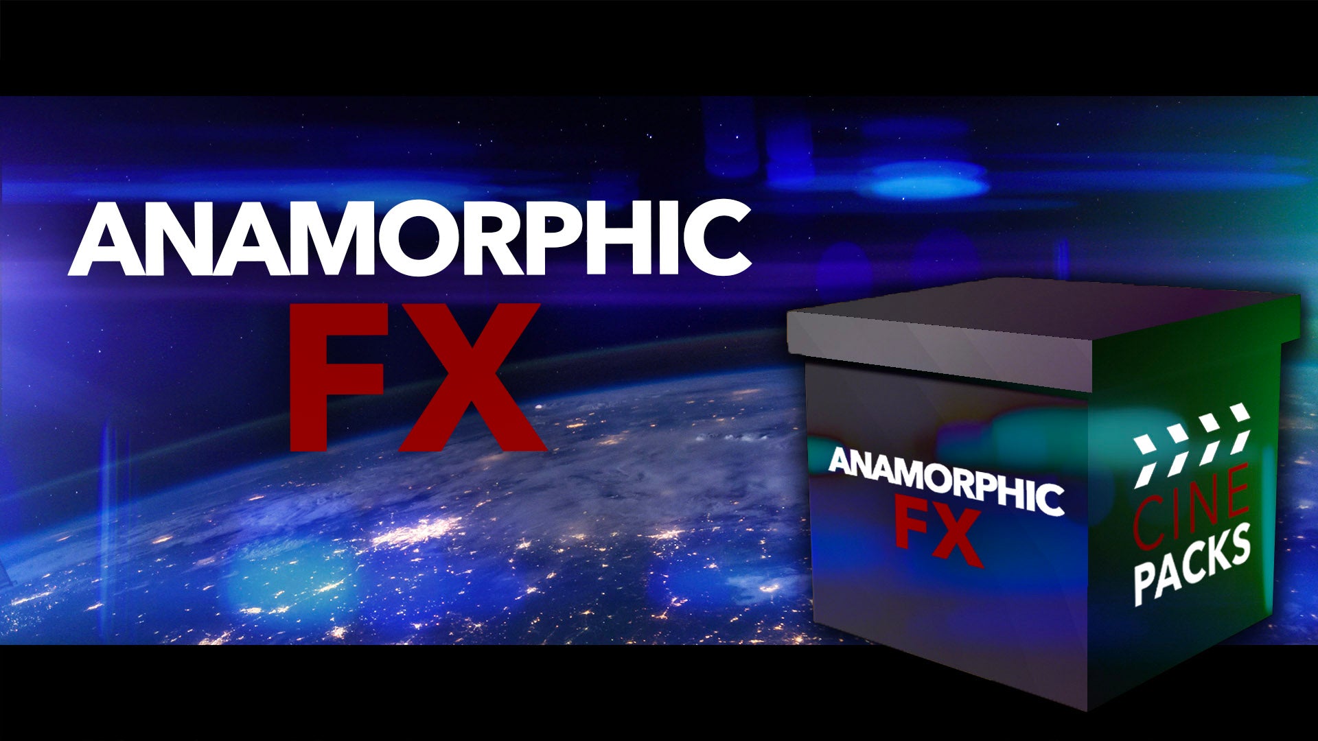 CinePacks – Anamorphic FX 27个失真变形镜头耀斑光晕光效4K叠加动画视频素材 . sucaiwan.com