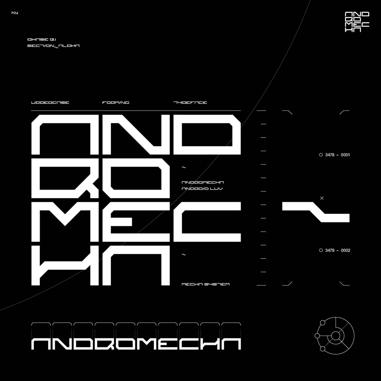 赛博朋克酸性未来机甲45°切割仙女座英文字体 Andromecha 设计素材 第2张-素材湾丨精选海外优质设计素材资源 赛博朋克酸性未来机甲45°切割仙女座英文字体 Andromecha 设计素材 sucaiwan.com