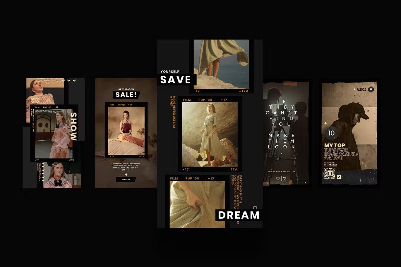 10个复古INS电影胶片风格竖屏自媒体PSD样机模板 10 Film Style Instagram pack 样机素材 第2张-素材湾丨精选海外优质设计素材资源 10个复古INS电影胶片风格竖屏自媒体PSD样机模板 10 Film Style Instagram pack 样机素材 sucaiwan.com