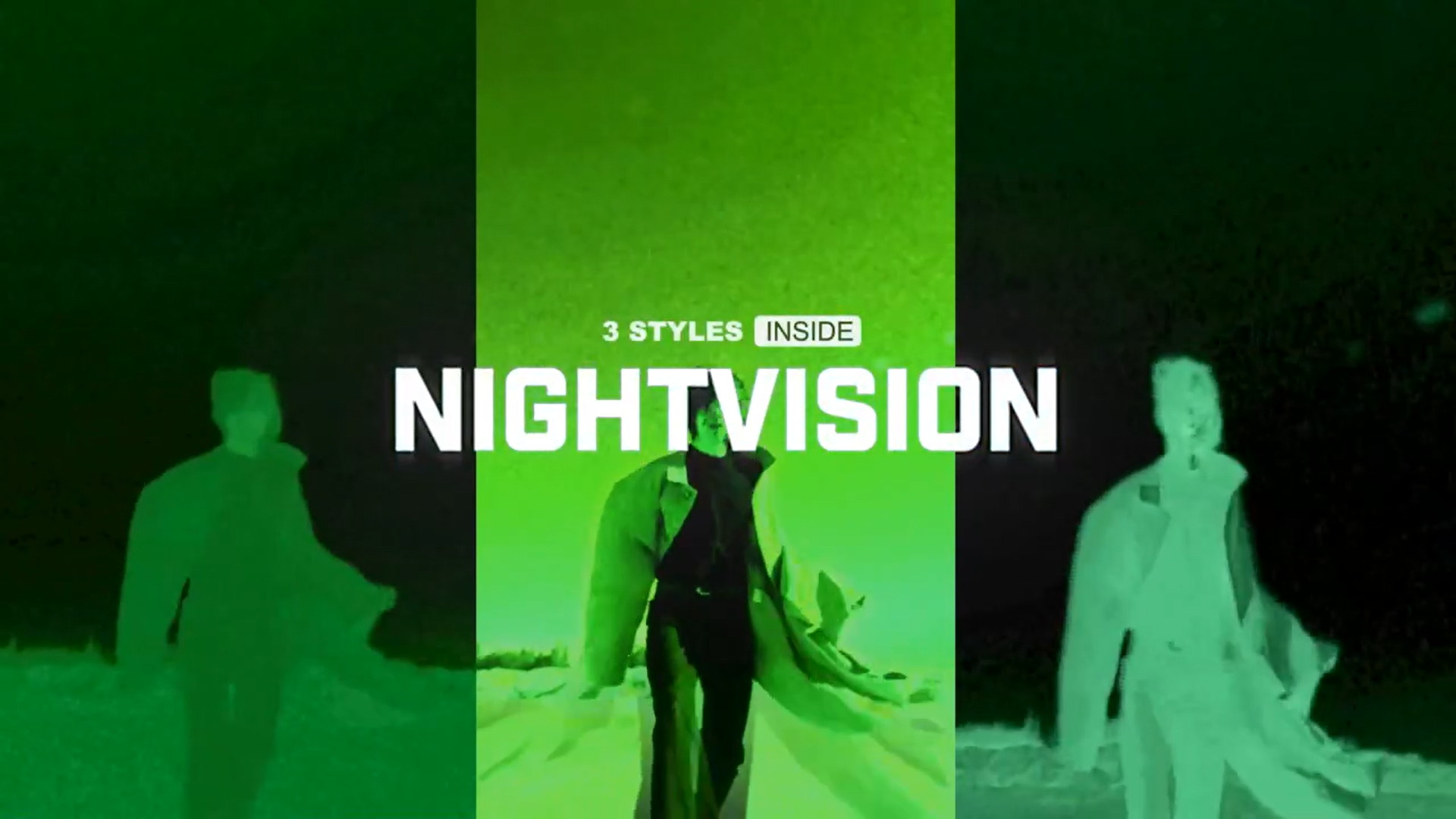 AE/PR模板：全新维度怀旧迷幻夜视镜头渐变胶片调色预设模板 Creative Assets – STYLIZED LOOK BUNDLE v1 插件预设 sucaiwan.com