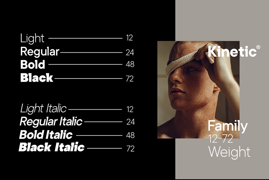 现代而酷炫的无衬线字体创意动力学英文字体包 Kinetic-font_Ryan-Rivaldo-Vierra 设计素材 sucaiwan.com