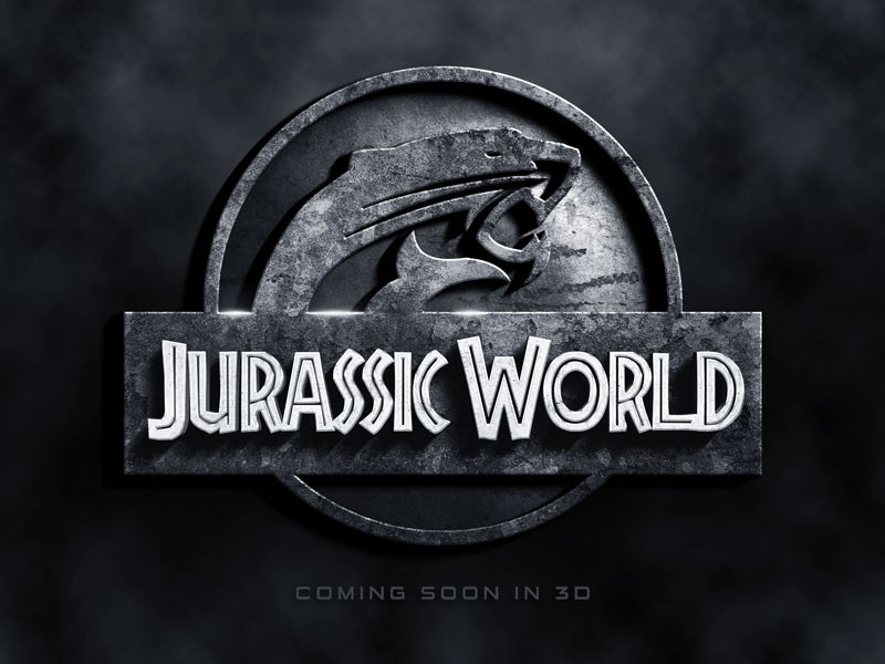 《侏罗纪世界》电影海报文字特效PS图层样式 设计素材 sucaiwan.com