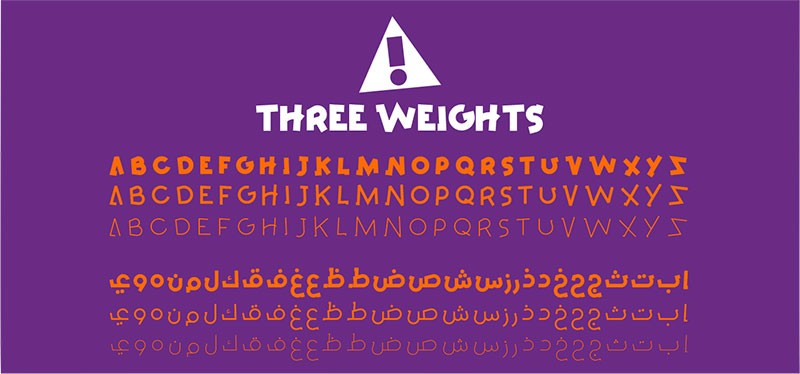 TIDO创意卡通英文字体，免费商用字体 设计素材 sucaiwan.com