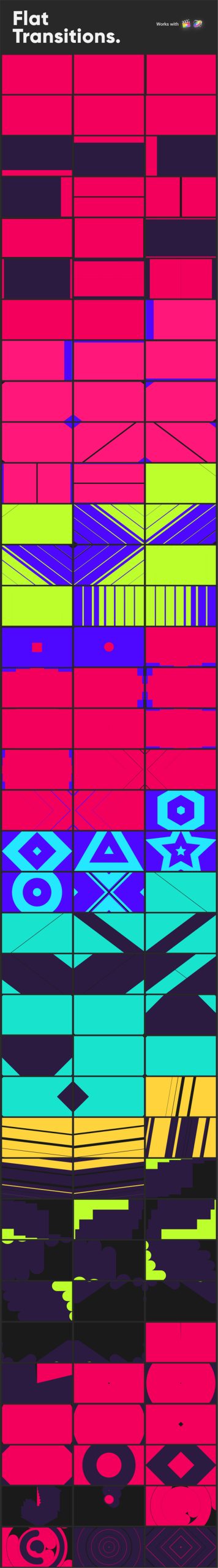 FCPX插件：1250个时尚排版商品介绍宣传包装文字标题字幕条Logo动画转场背景元素包 . sucaiwan.com