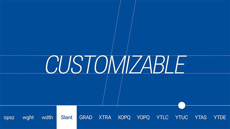 Roboto Flex谷歌新字体，可变可商用 设计素材 sucaiwan.com