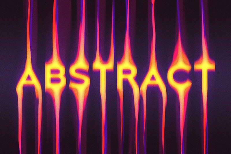 12种虚化模糊文字特效PS图层样式 插件预设 sucaiwan.com