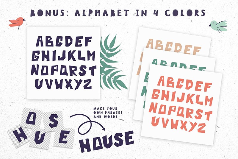 130+卡通房子主题拼接图案矢量设计素材 图片素材 sucaiwan.com