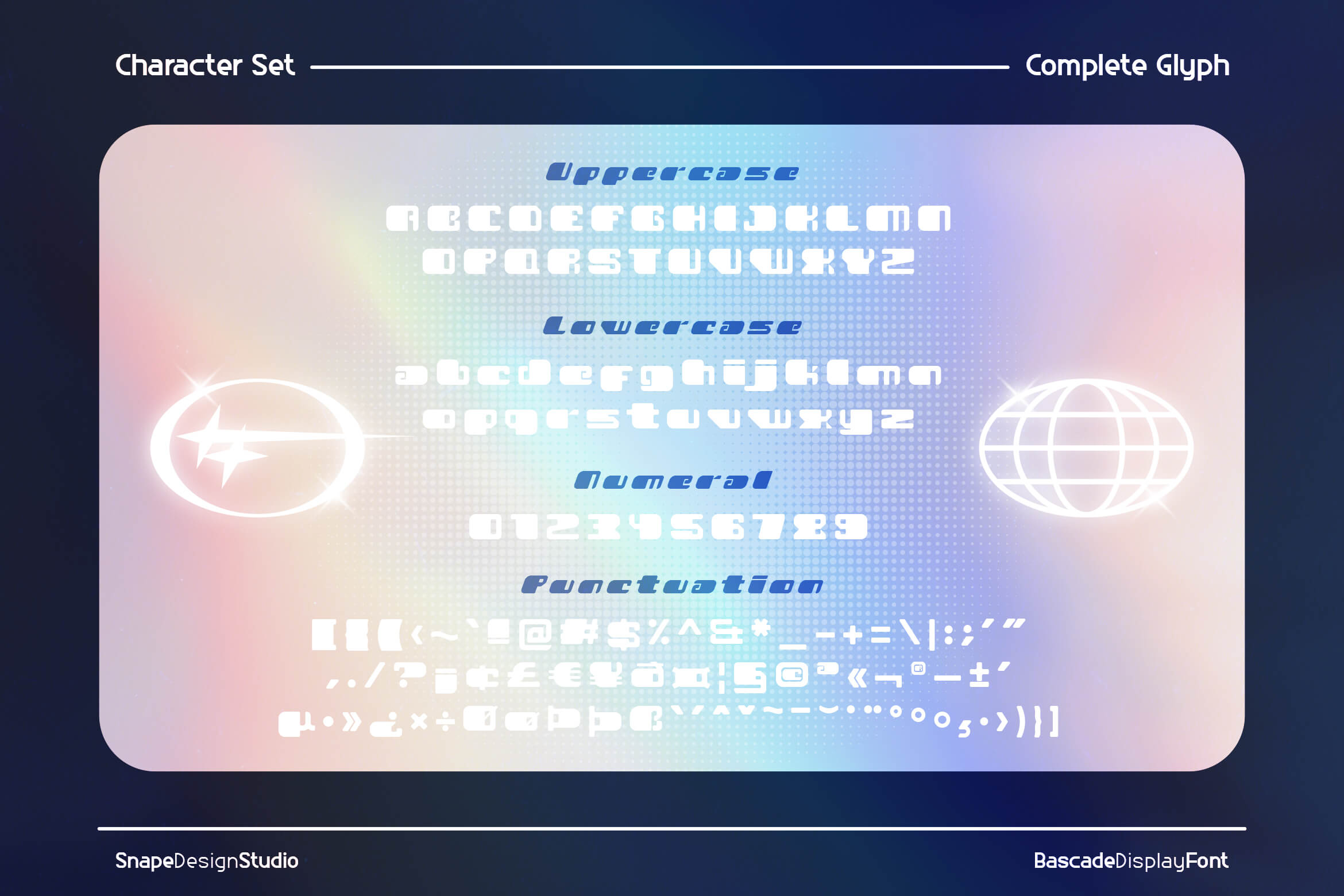 千禧年复古主义Y2K风格海报标题粗体英文字体 Bascade 设计素材 第2张-素材湾丨精选海外优质设计素材资源 千禧年复古主义Y2K风格海报标题粗体英文字体 Bascade 设计素材 sucaiwan.com