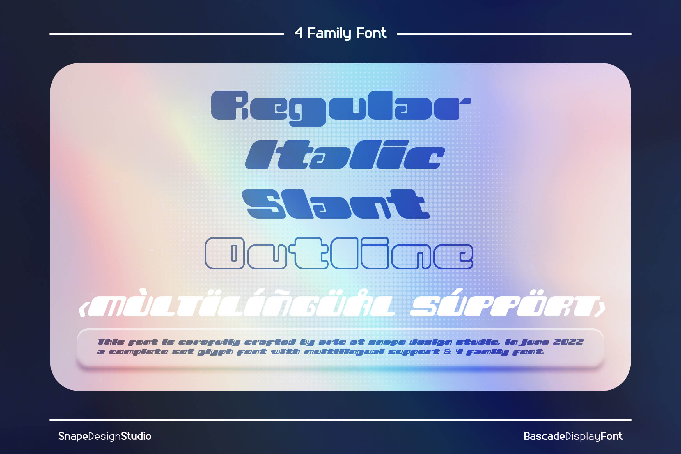 千禧年复古主义Y2K风格海报标题粗体英文字体 Bascade 设计素材 第5张-素材湾丨精选海外优质设计素材资源 千禧年复古主义Y2K风格海报标题粗体英文字体 Bascade 设计素材 sucaiwan.com