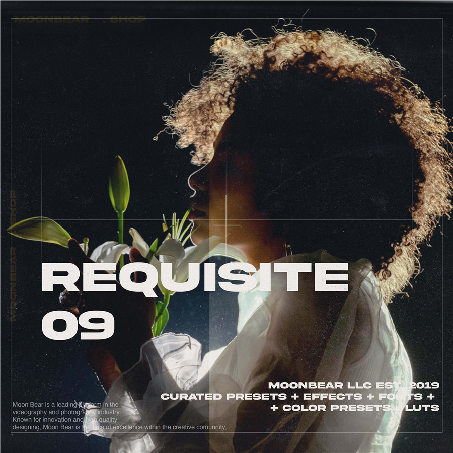 Moonbear 26种复古质感干净胶片色LR预设+LUTS调色预设包 REQUISITE 插件预设 sucaiwan.com