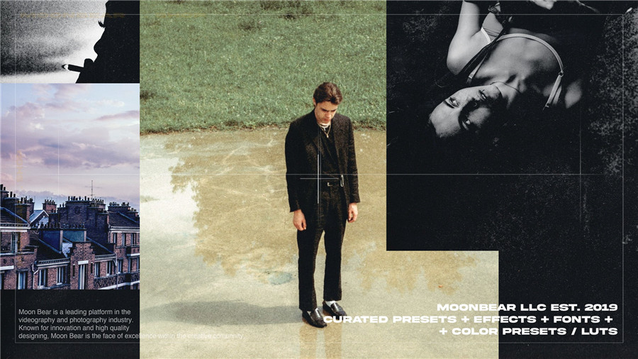 Moonbear 26种复古质感干净胶片色LR预设+LUTS调色预设包 REQUISITE 插件预设 sucaiwan.com