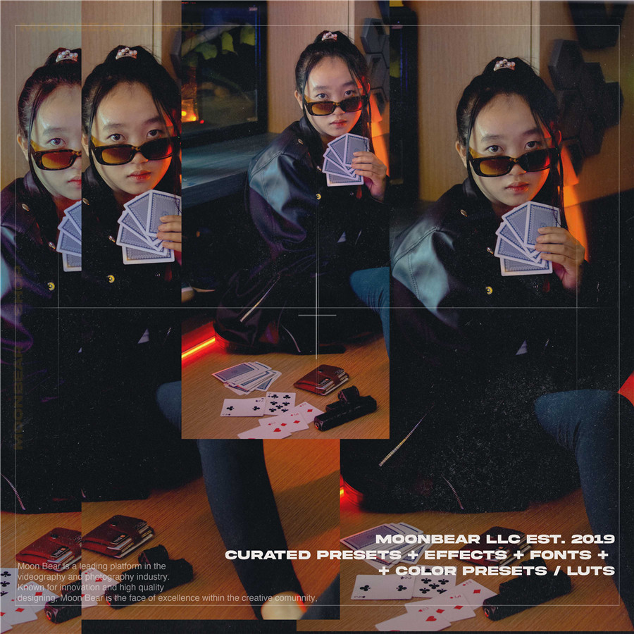 Moonbear 26种复古质感干净胶片色LR预设+LUTS调色预设包 REQUISITE 插件预设 sucaiwan.com
