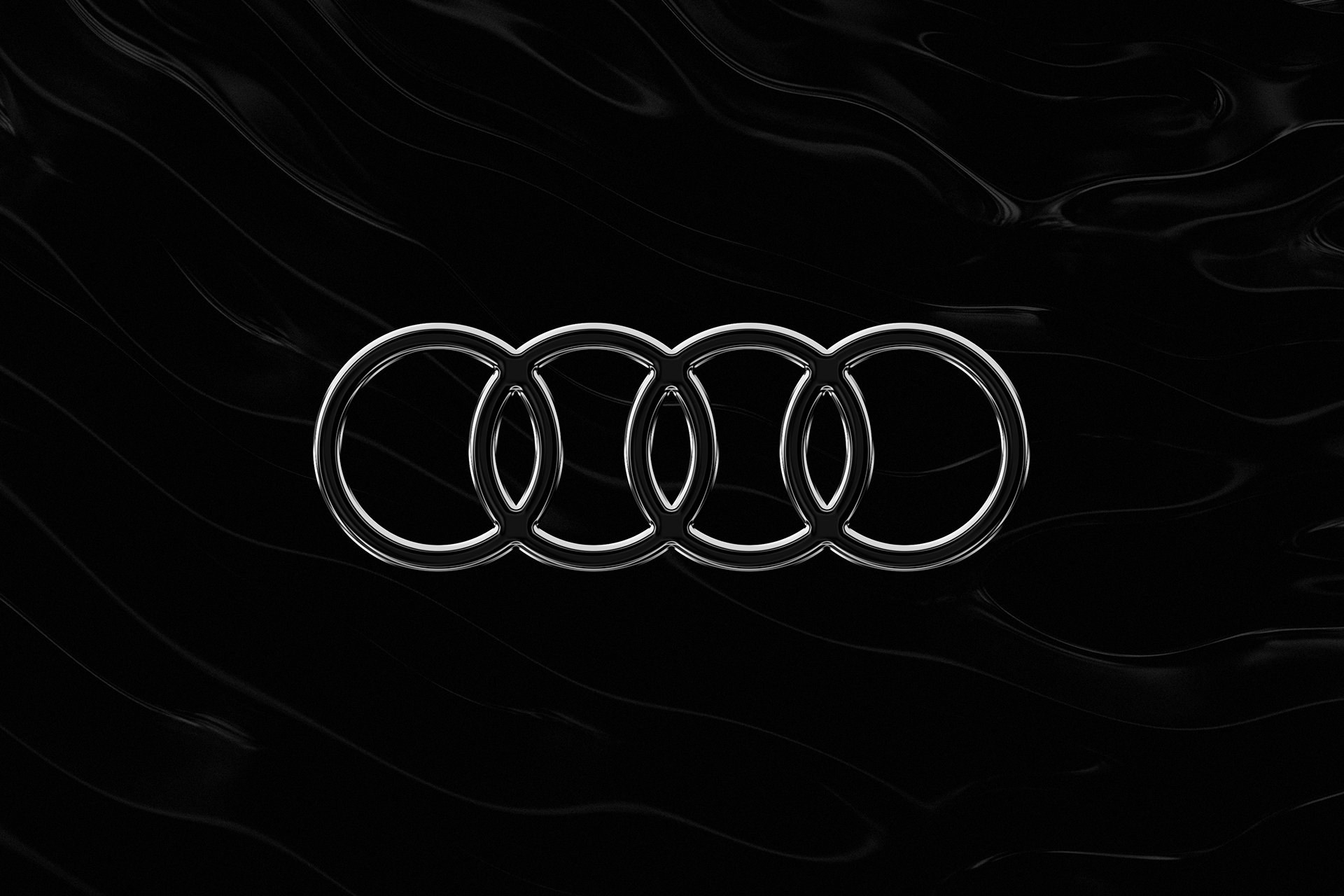 Divided 酸性金属镀铬文字失真图层样式PSD样机模板 Chrome 样机素材 sucaiwan.com