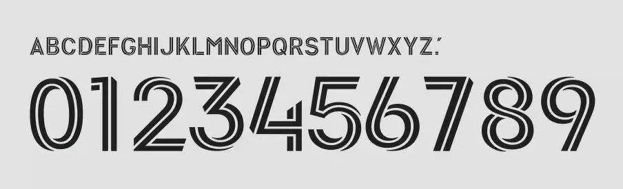 美国职业足球大联盟 2022-2023 赛季球衣字体 设计素材 sucaiwan.com