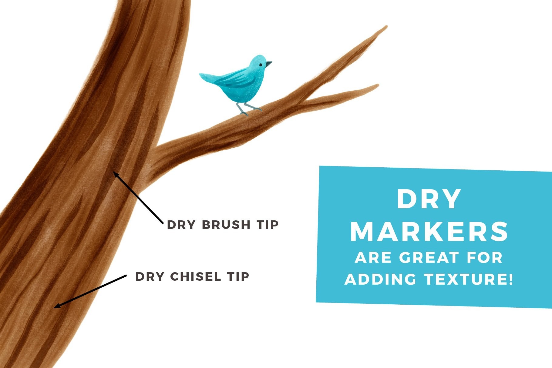 超棒的马克笔效果Procreate画笔 笔刷资源 sucaiwan.com